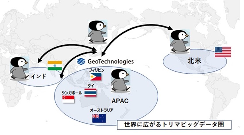 トリマグローバル展開イメージ図